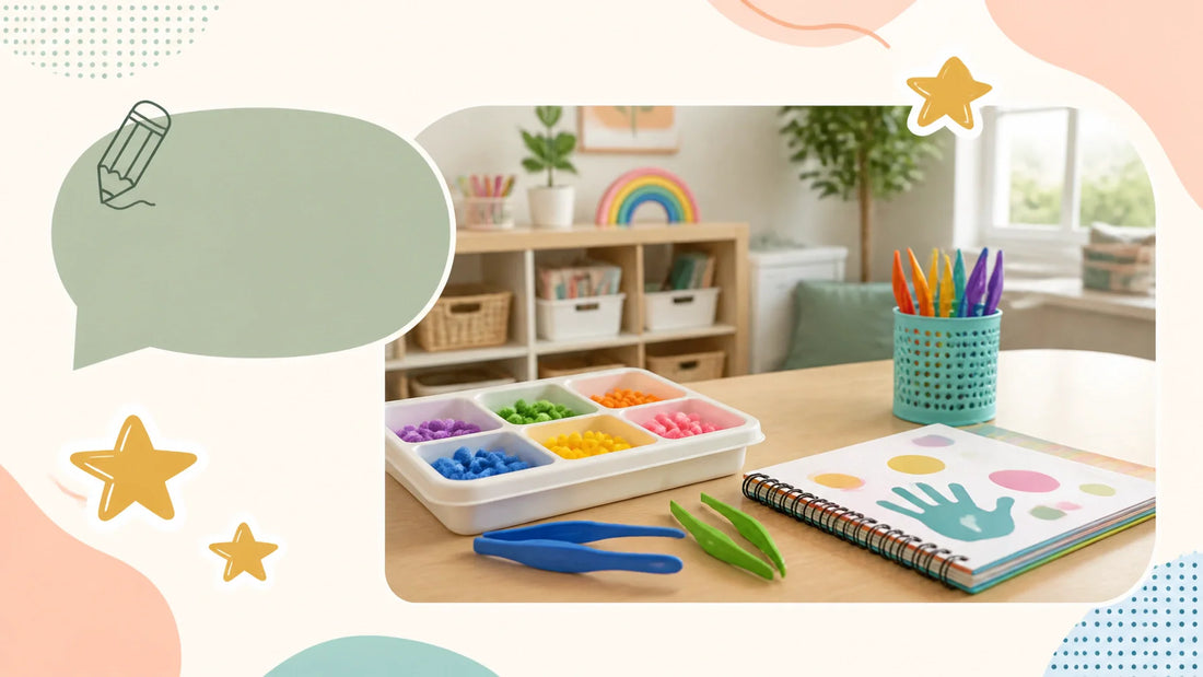 How to Create a Fine Motor Skill Center in 5 Minutes
