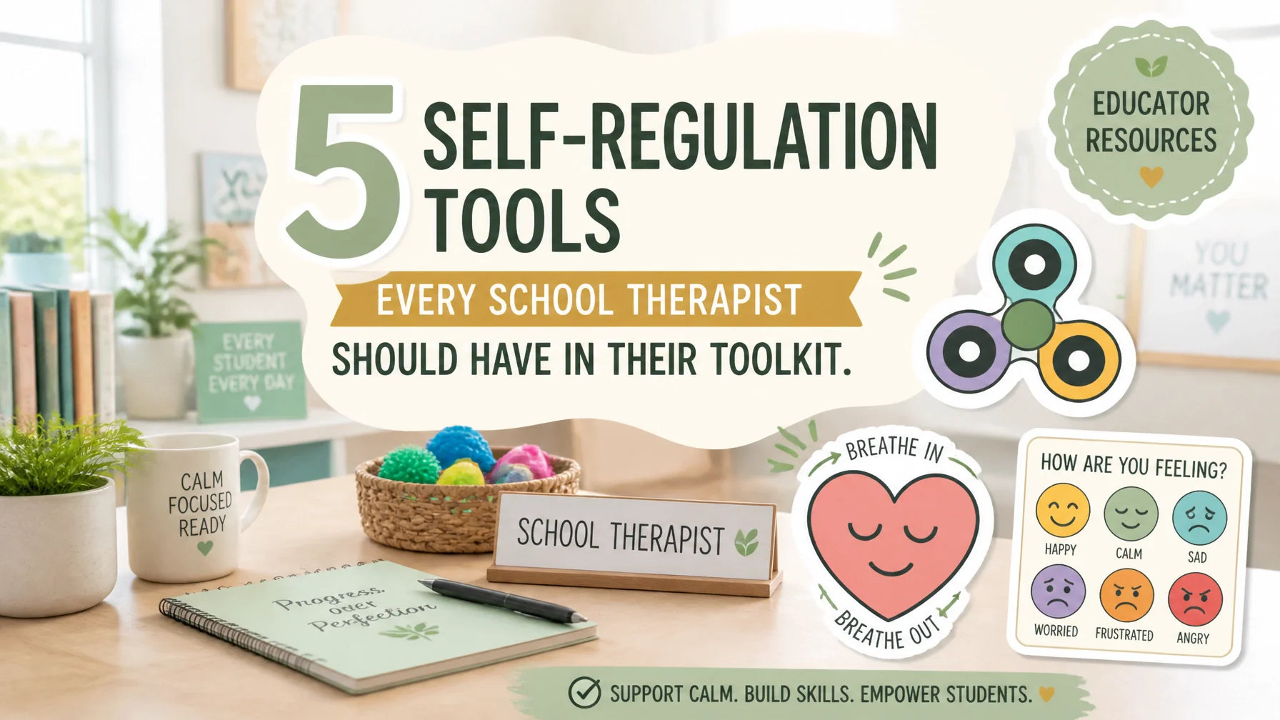 5 Self-Regulation Tools Every School Therapist Should Have in Their Toolkit