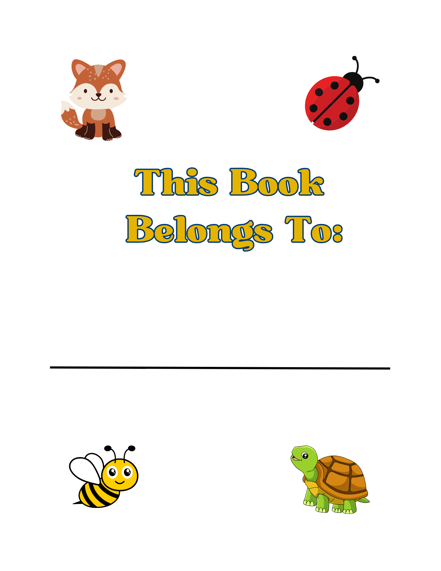 Color and Trace: Animals and Insects Adventure for Kids | Fine Motor Skills Activity Book