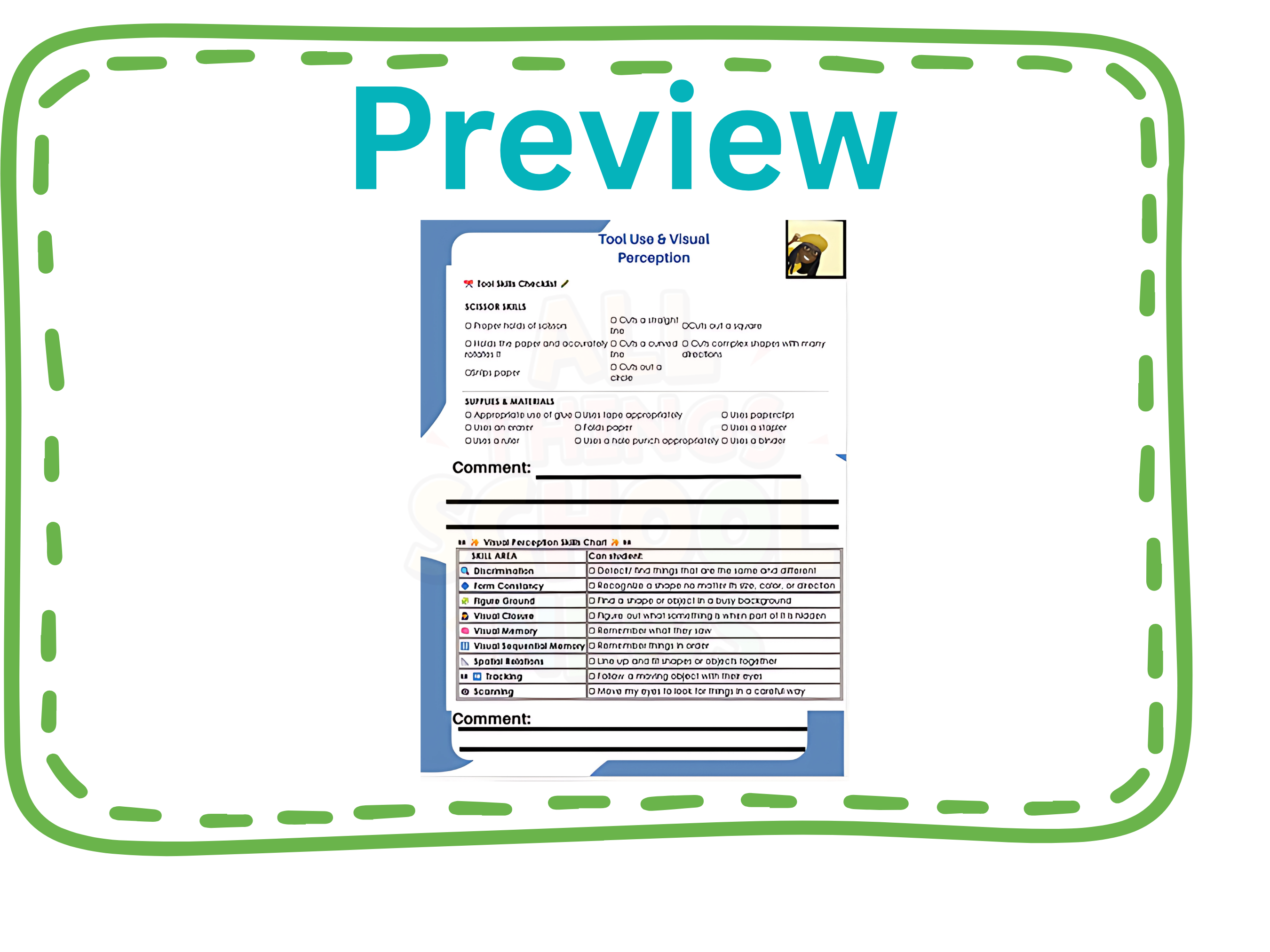 OT Screening Tool | School System| 80-Page Fine Motor Assessment Bundle | Digital Download