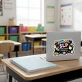 School SLP Sticker - "Helping Students Communicate"