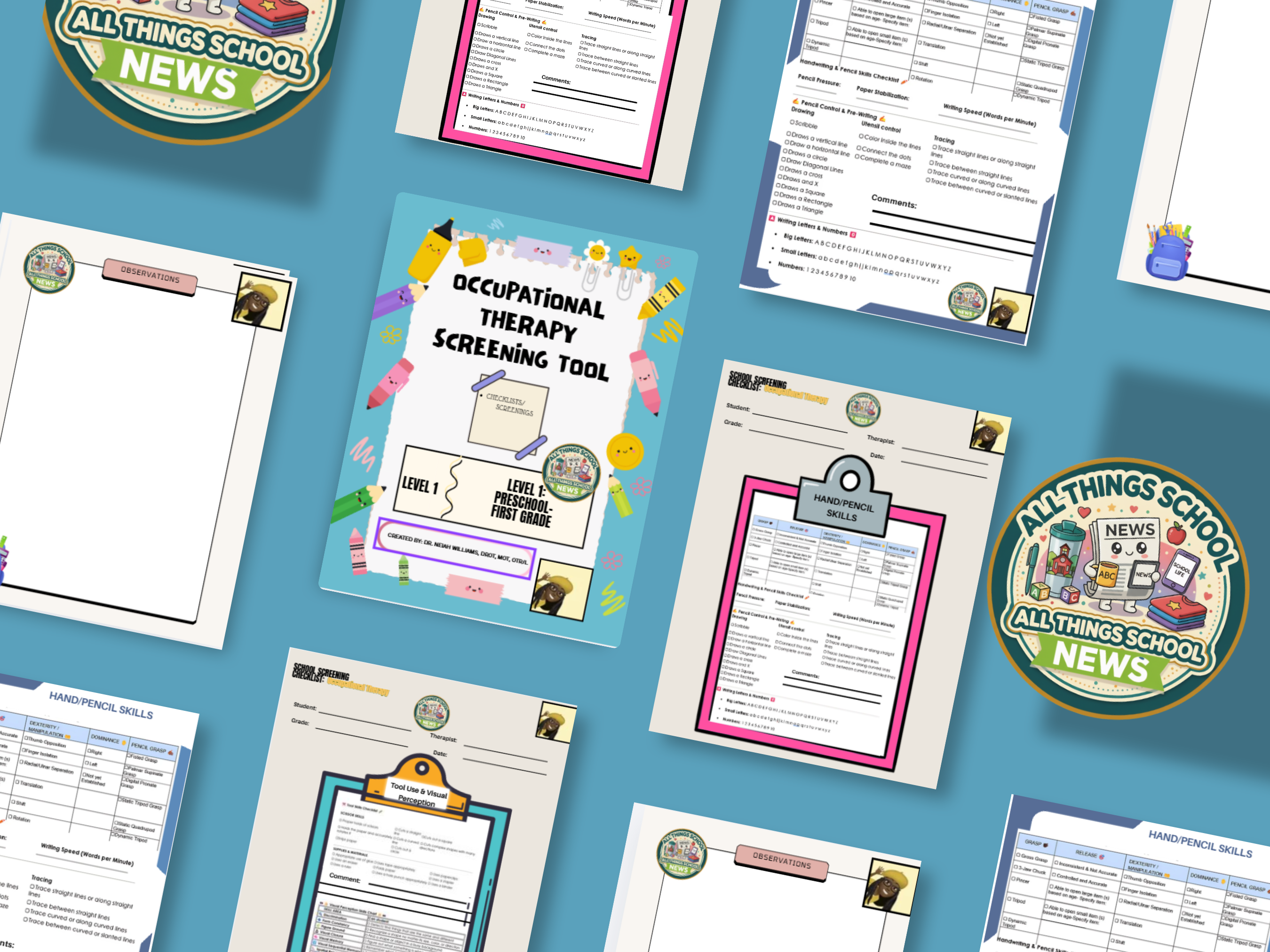 OT Screening Tool – 14-Page Occupational Therapy Screening