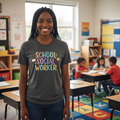 Cute School Social Worker T-shirt
