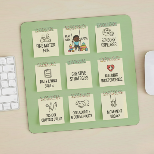 Occupational Therapist Motivational Mouse Pad