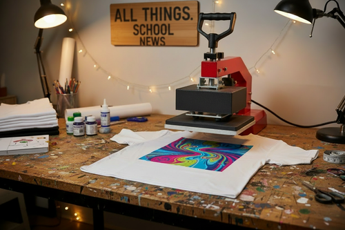 All Things School News Heat Press