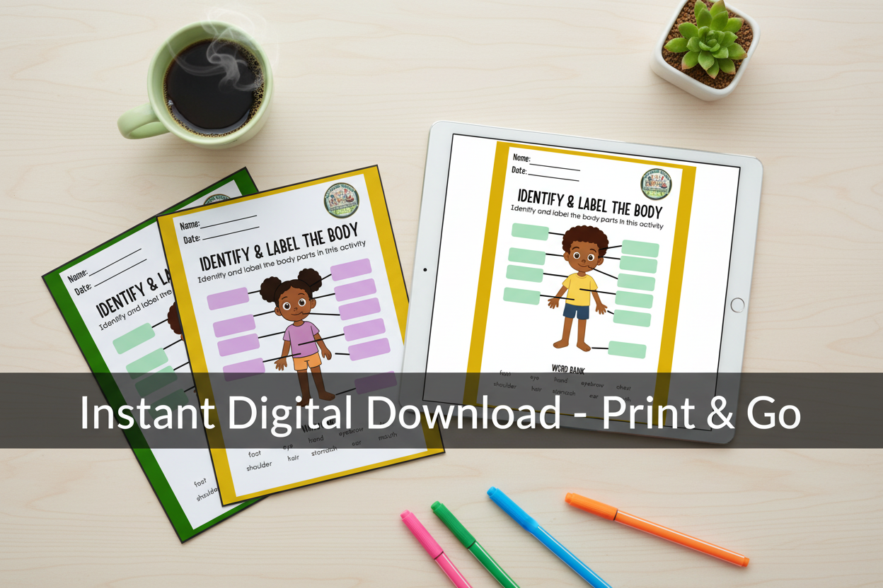 Digital download mockup