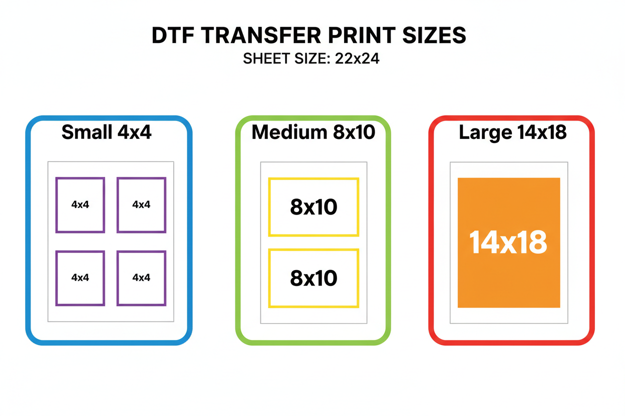 DTF Size Guide