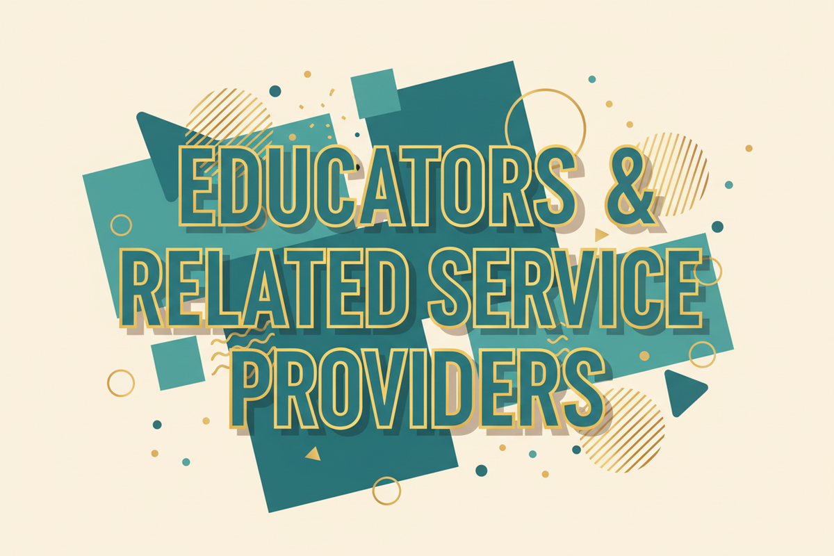 Educators Banner - Bold Graphic