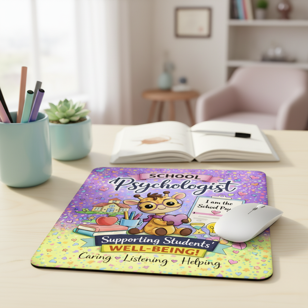 Mouse Pad - Desk Mockup