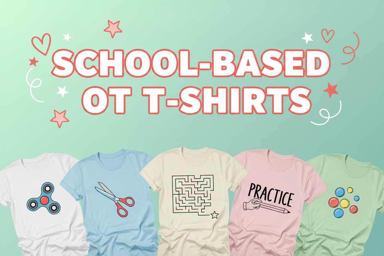 School-Based OT T-Shirts Banner - High Quality