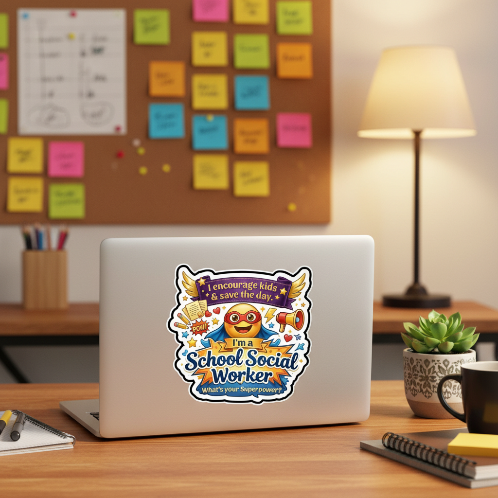 SSW Superpower Sticker - Laptop