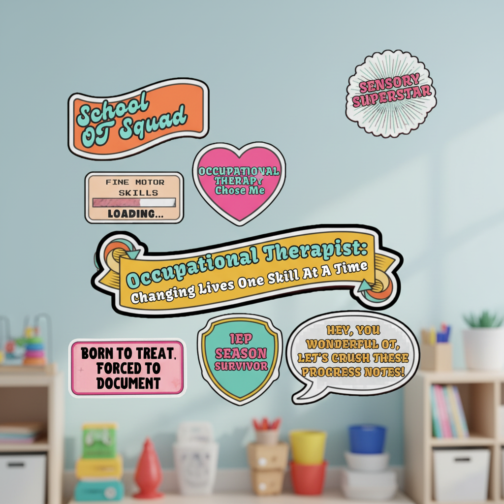 Stickers on Wall - No Overlapping