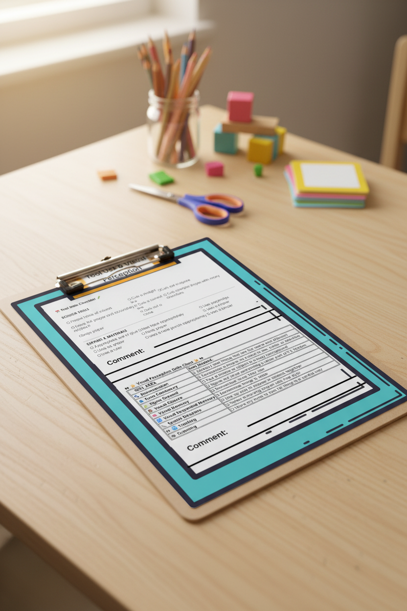 Tool Use & Visual Perception Clipboard
