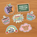 Updated Teacher Sticker Set